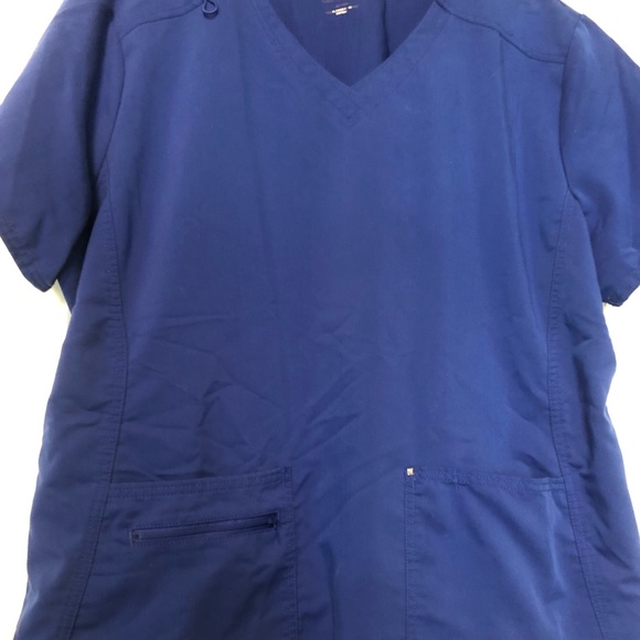 Electric Blue Scrub Set - Picture 4 of 9